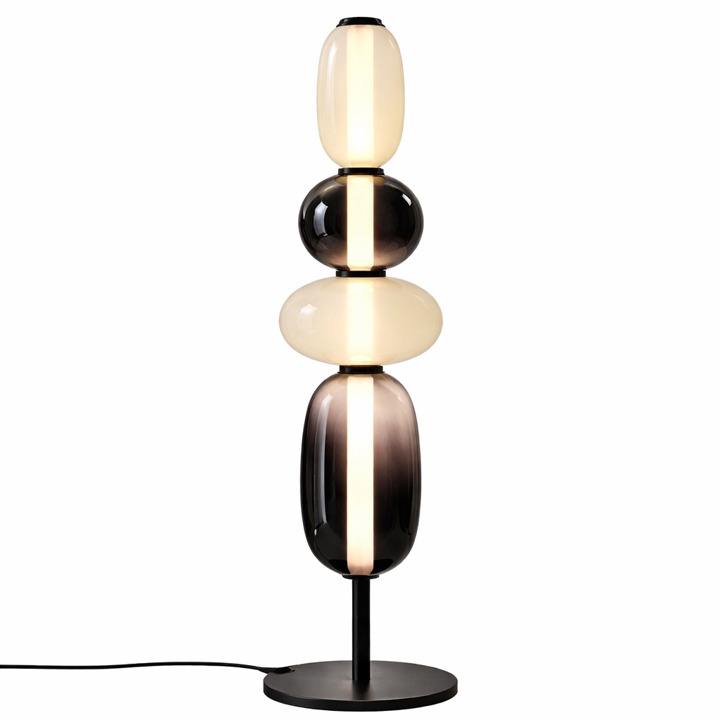 Contemporary Color Accent Floor Lamp with Slim Profile – Ideal for Living Room by Newton