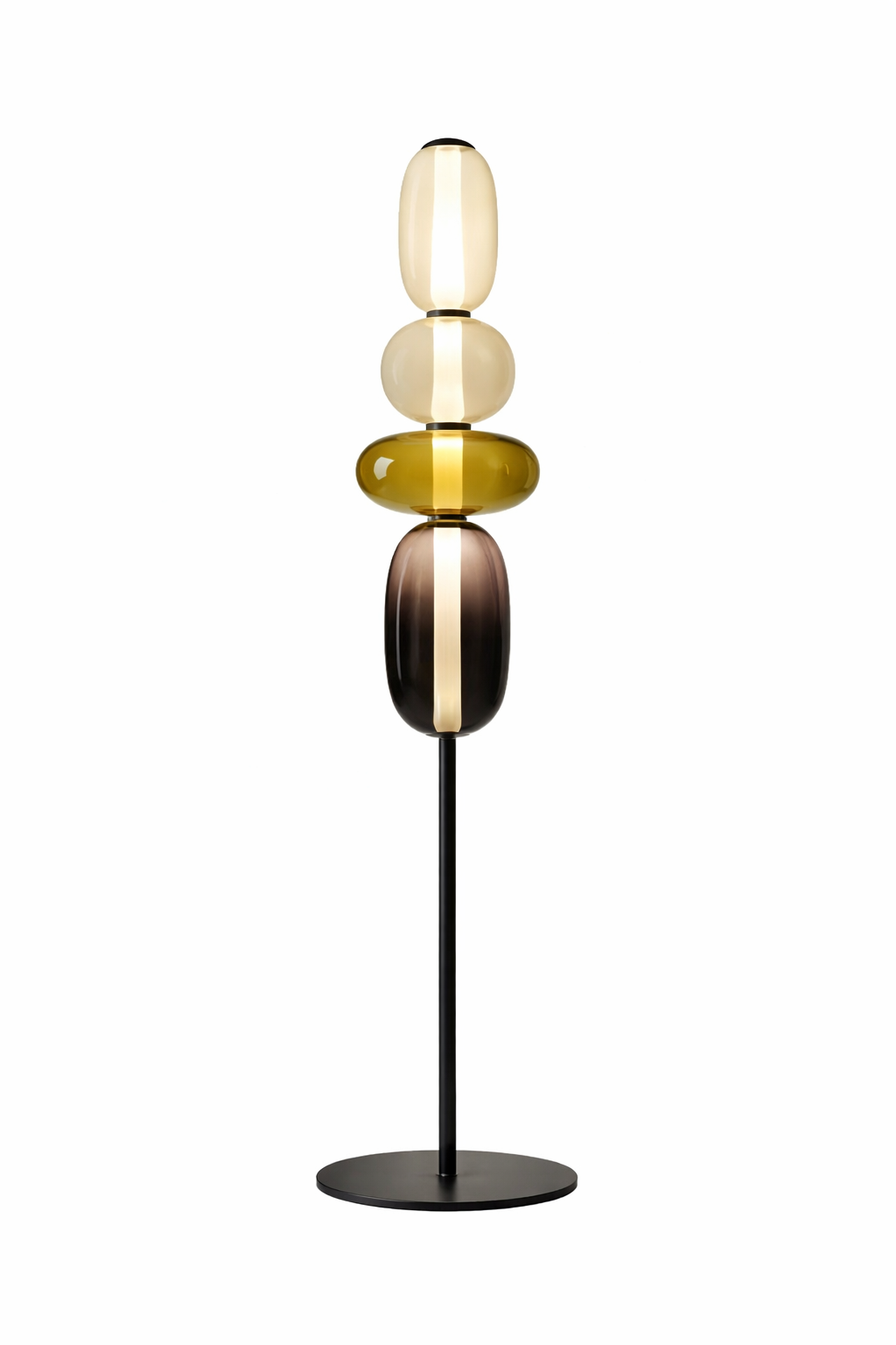 Contemporary Color Accent Floor Lamp with Slim Profile – Ideal for Living Room by Newton