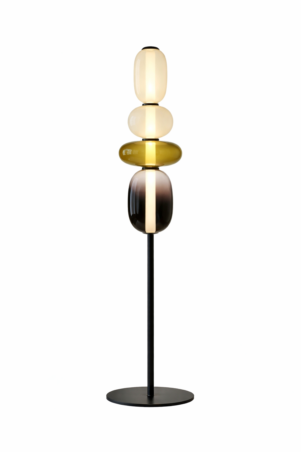Contemporary Color Accent Floor Lamp with Slim Profile – Ideal for Living Room by Newton