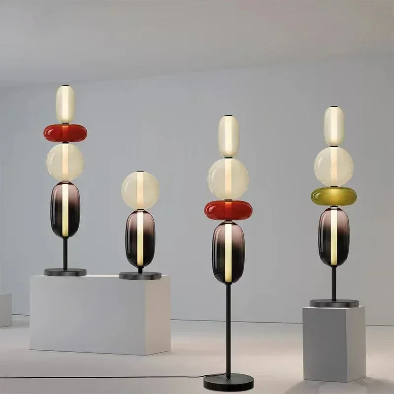 Contemporary Color Accent Floor Lamp with Slim Profile – Ideal for Living Room by Newton