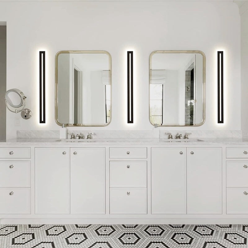 Contemporary Metal Outdoor Wall Sconce with Linear Design – Ideal for Exterior Walls by Eastmont
