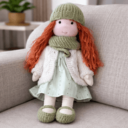 Cotton Waldorf Doll with Soft Plush Body – Ideal for Creative Play and Imaginative Toys