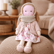 Cotton Waldorf Doll with Soft Plush Body – Ideal for Creative Play and Imaginative Toys