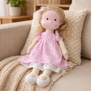 Cotton Waldorf Doll with Soft Plush Body – Ideal for Creative Play and Imaginative Toys