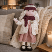 Cotton Waldorf Doll with Soft Plush Body – Ideal for Creative Play and Imaginative Toys