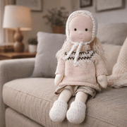 Cotton Waldorf Doll with Soft Plush Body – Ideal for Creative Play and Imaginative Toys