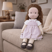 Cotton Waldorf Doll with Soft Plush Body – Ideal for Creative Play and Imaginative Toys