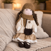 Cotton Waldorf Doll with Soft Plush Body – Ideal for Creative Play and Imaginative Toys