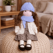 Cotton Waldorf Doll with Soft Plush Body – Ideal for Creative Play and Imaginative Toys