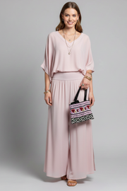 Daniela | Relaxed Fit Two-Piece Wide-Leg Set