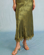 Darcy | Slim Fit Cap Sleeve Satin Wedding Guest Dress
