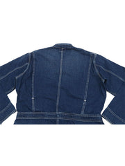 Delilah | Relaxed Fit Straight-Leg Denim Overalls