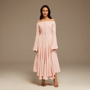 Faith | A-Line Off-Shoulder Wedding Guest Dress