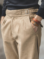 Graham | Straight Fit Adjustable Waist Gurkha Pants