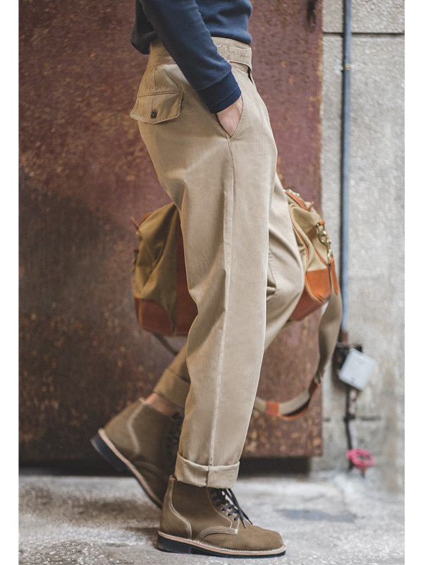 Graham | Straight Fit Adjustable Waist Gurkha Pants