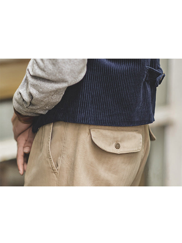 Graham | Straight Fit Adjustable Waist Gurkha Pants
