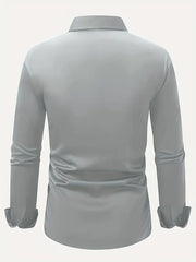 Harris | Slim Fit Long Sleeve Men's T-Shirt