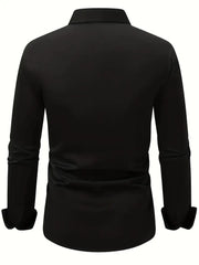 Harris | Slim Fit Long Sleeve Men's T-Shirt
