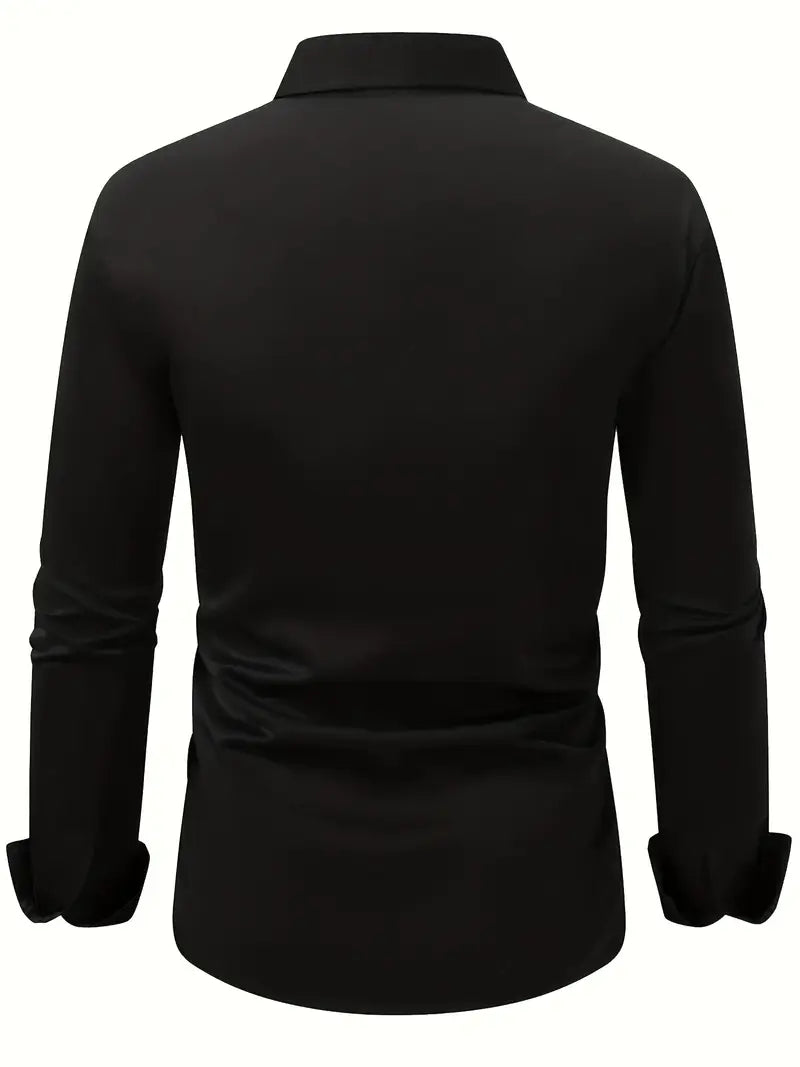Harris | Slim Fit Long Sleeve Men's T-Shirt