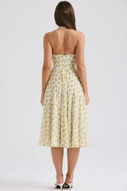 Hayden | Vintage Fit Floral Print Halter Sundress