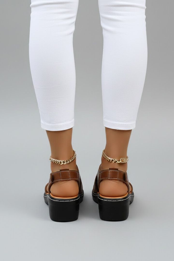 Izabella | Platform Open Toe Cutout Sandals