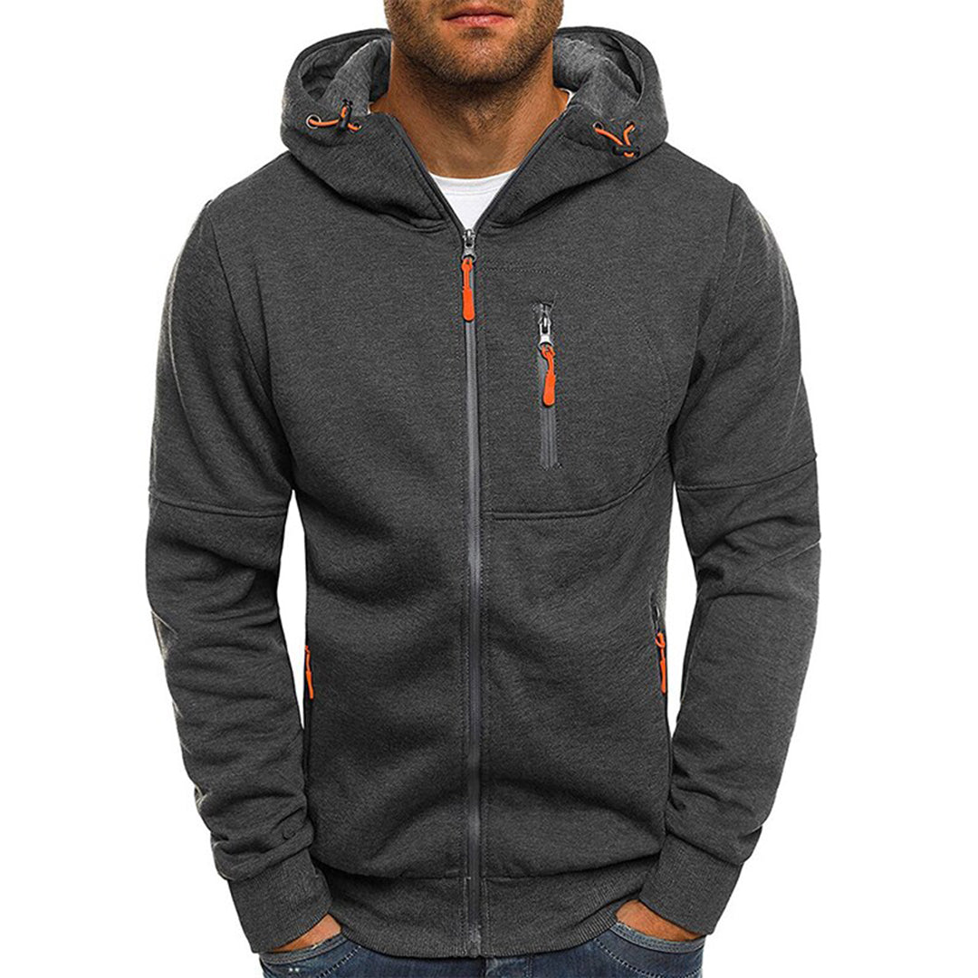 Jonas | Relaxed Fit Zip-Up Hoodie