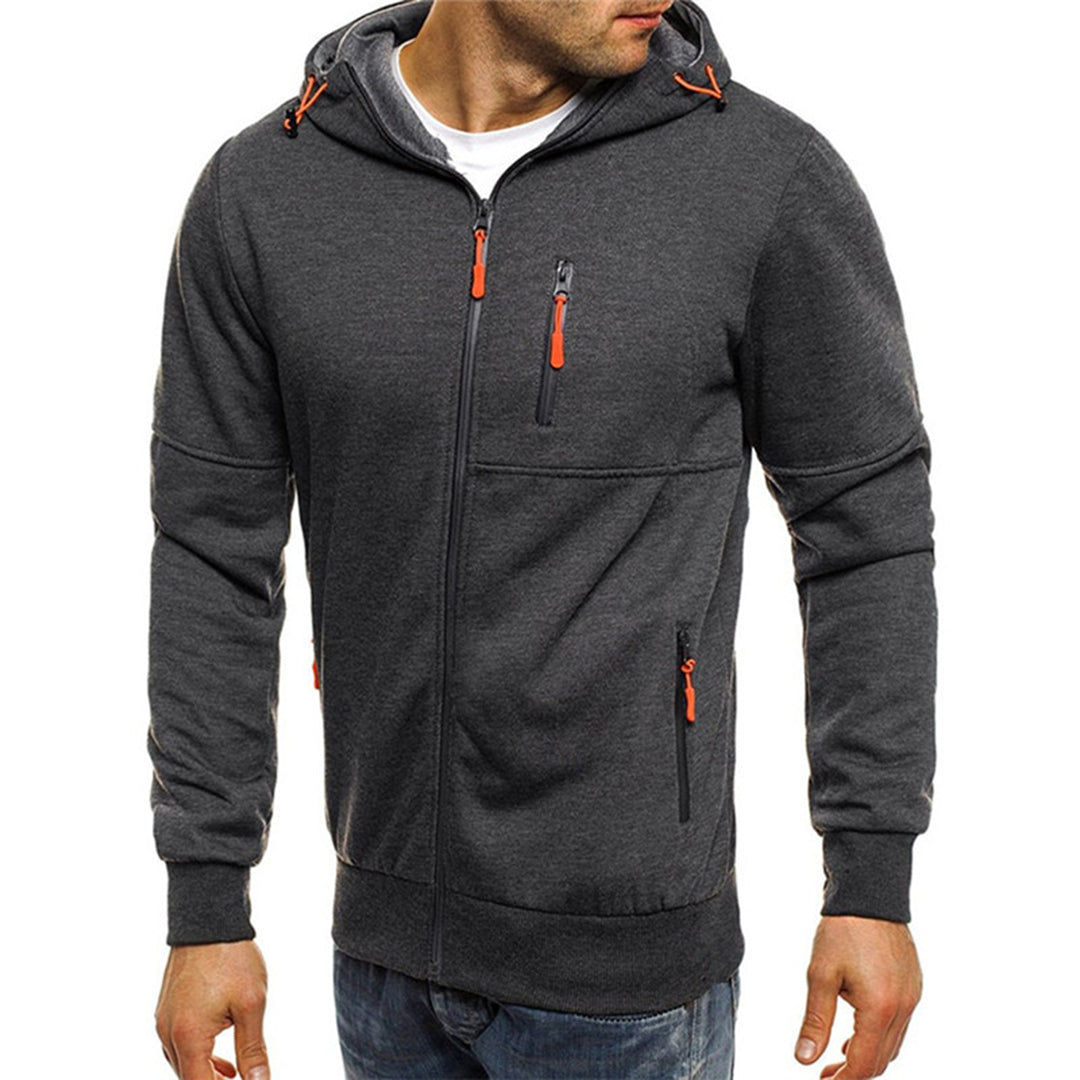 Jonas | Relaxed Fit Zip-Up Hoodie