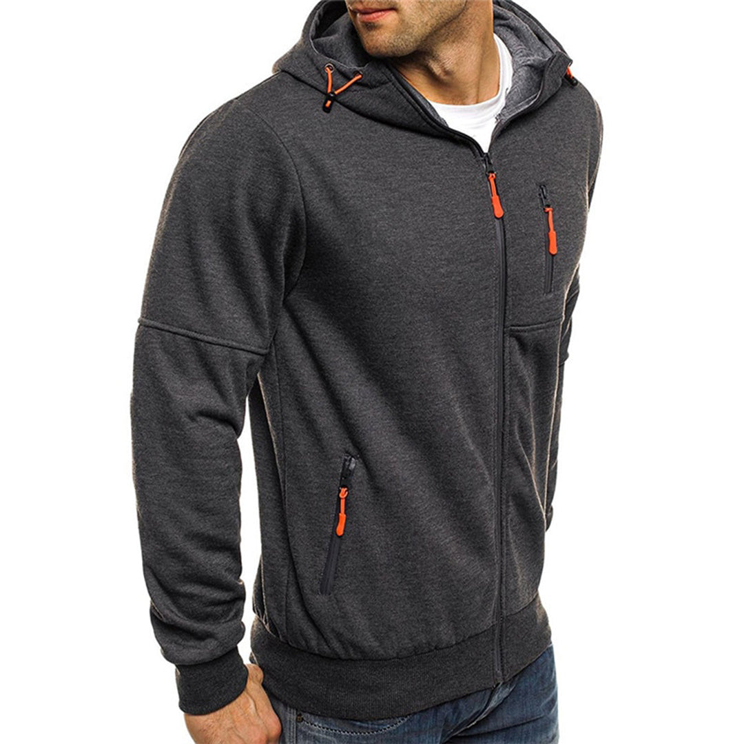 Jonas | Relaxed Fit Zip-Up Hoodie