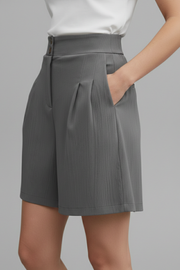 Kennedy | High Waist Wide Leg Shorts