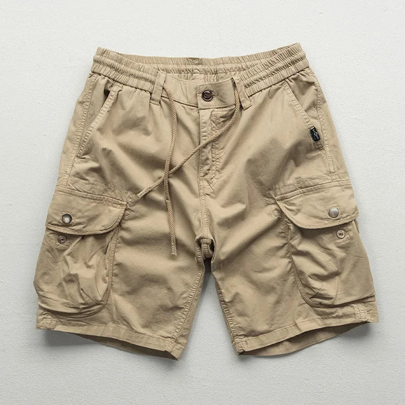 Kira | Relaxed Fit Cotton Cargo Shorts