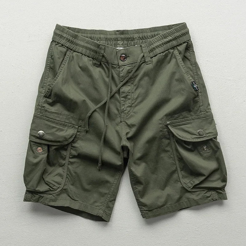 Kira | Relaxed Fit Cotton Cargo Shorts
