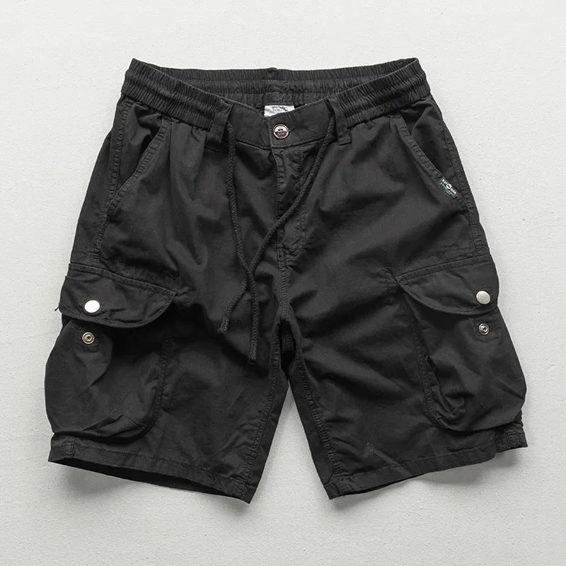 Kira | Relaxed Fit Cotton Cargo Shorts