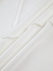 Kira | Slim Fit Piping Long Sleeve Holiday Top