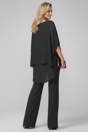 Lauren | Off-Shoulder Flowing Wide-Leg Jumpsuit