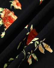 Leonora | Slim Fit V Neck Floral Summer Dress