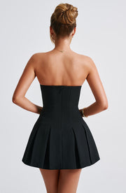 Lia | Strapless Fit-and-Flare Concert Outfit Mini Dress