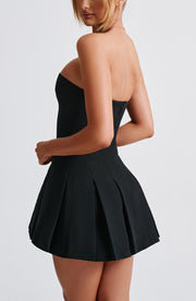 Lia | Strapless Fit-and-Flare Concert Outfit Mini Dress