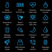 Lightweight Smart Jewelry Watch with Health Monitoring – Ideal for Everyday Wear