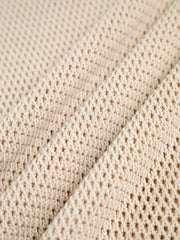 Louisa | Slim Fit Hollow Knit Festival Tank Top