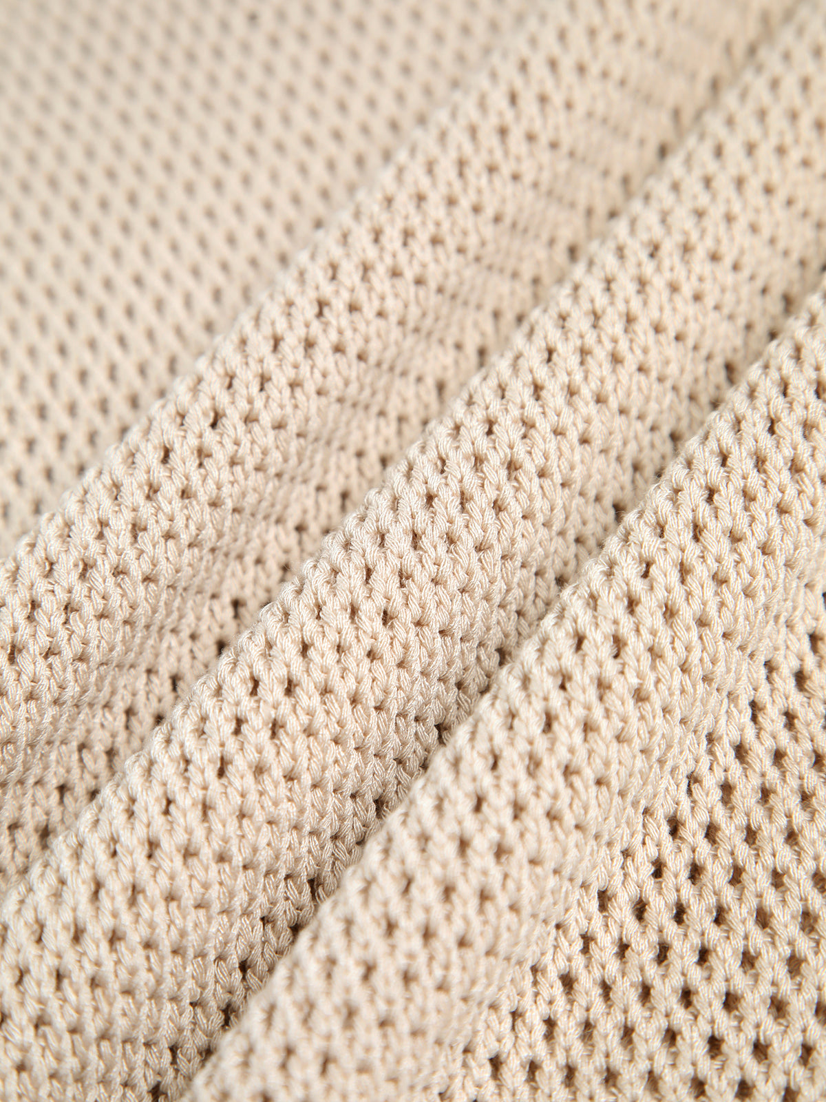 Louisa | Slim Fit Hollow Knit Festival Tank Top