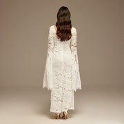 Luciana | Long Sleeve Lace Maxi Dress
