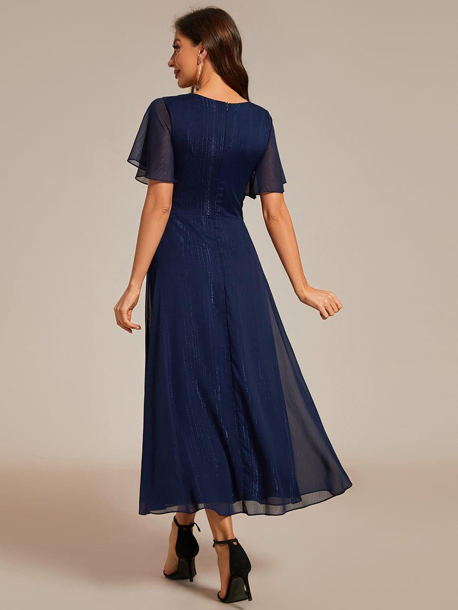 Lucille | Twist Knot A-Line Wedding Guest Dress