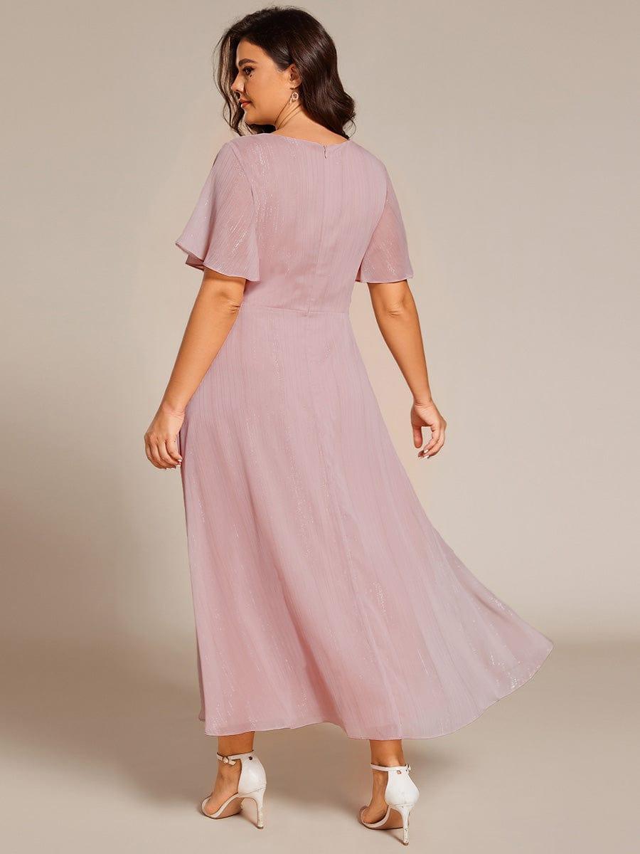 Lucille | Twist Knot A-Line Wedding Guest Dress