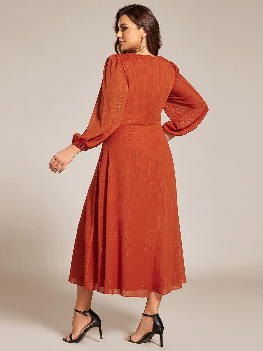 Lucille | Twist Knot A-Line Wedding Guest Dress