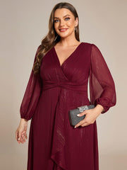 Lucille | Twist Knot A-Line Wedding Guest Dress