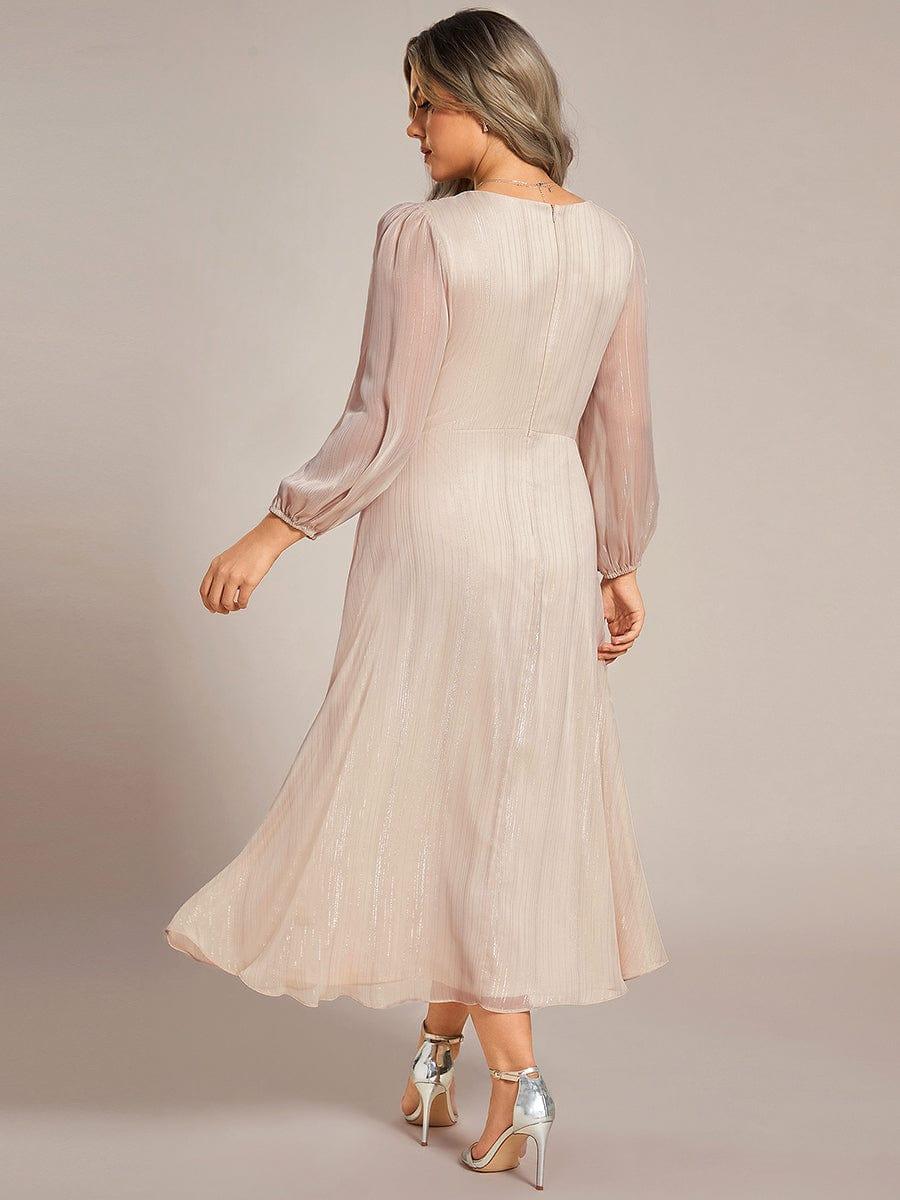 Lucille | Twist Knot A-Line Wedding Guest Dress