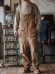 Luna | Relaxed Fit Canvas Overalls
