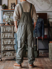 Luna | Relaxed Fit Canvas Overalls