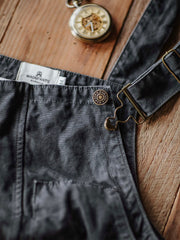 Luna | Relaxed Fit Canvas Overalls