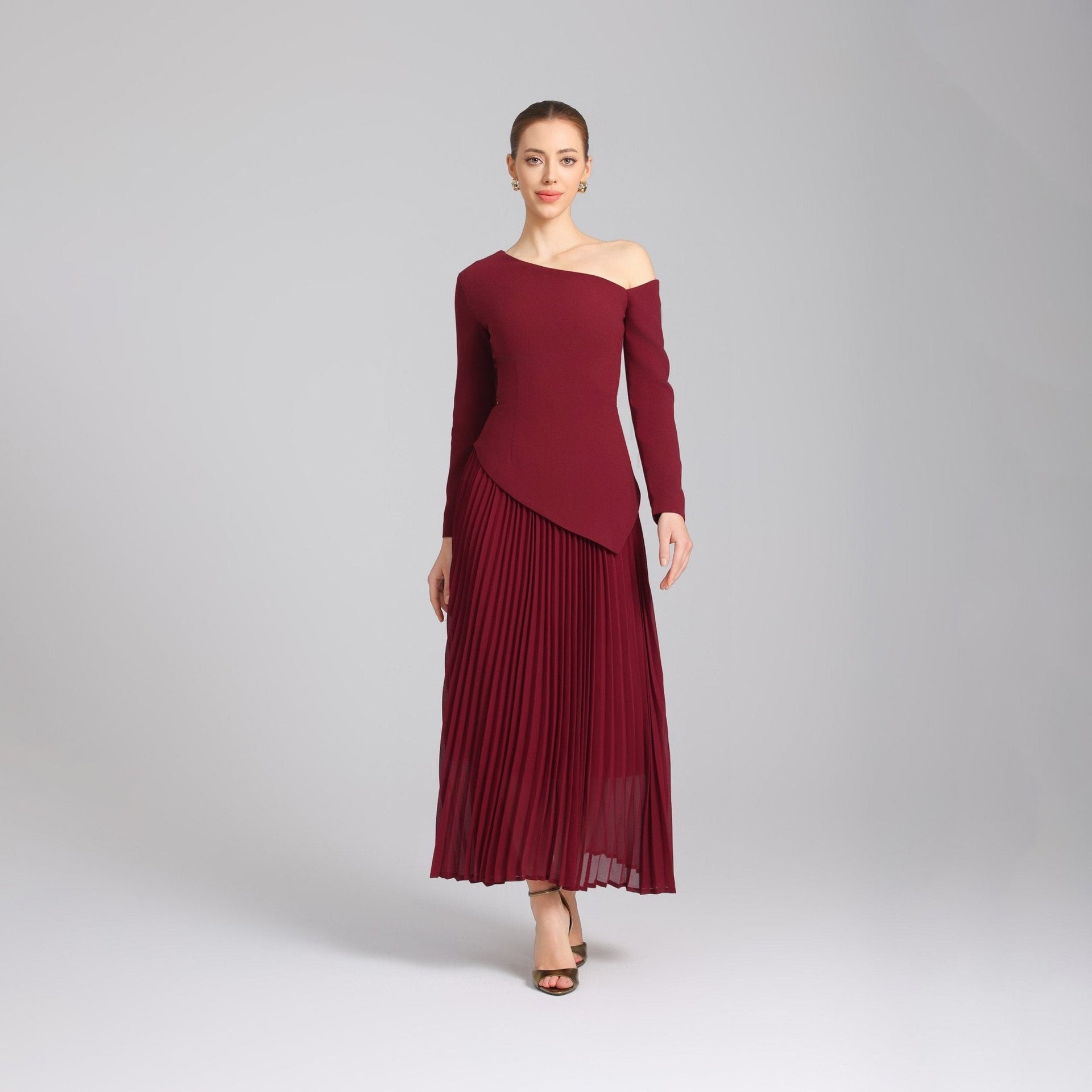 Marcella | Asymmetric Fit Wedding Guest Dress